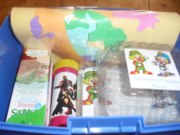 kit necesserie quebra cabeça em EVA