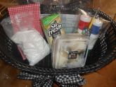 kit cesto pik nik com moldes e gesso